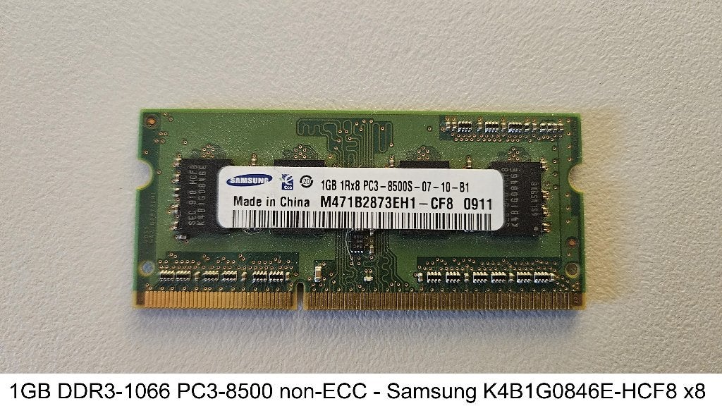 Vintage 204-pins DDR3 SODIMM (PC3-8500/10600/12800), Ophalen of Verzenden