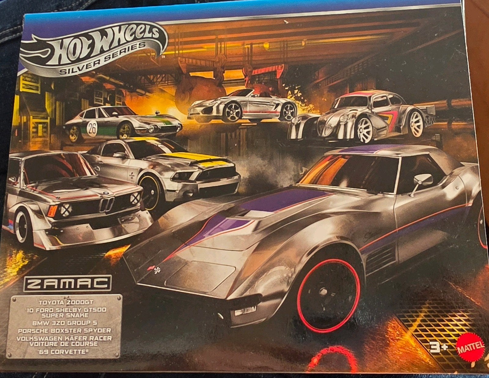 Hot Wheels Silver Series Zamac 6-delige set, Ophalen of Verzenden, Nieuw, Auto