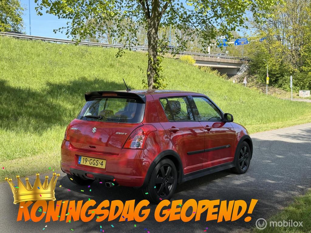 Suzuki Swift 1.3 Shogun*NEW APK 4/27*LEDER*AIRCO*ELEK. RAMEN, Voorwielaandrijving, Zwart, 400 kg, Swift