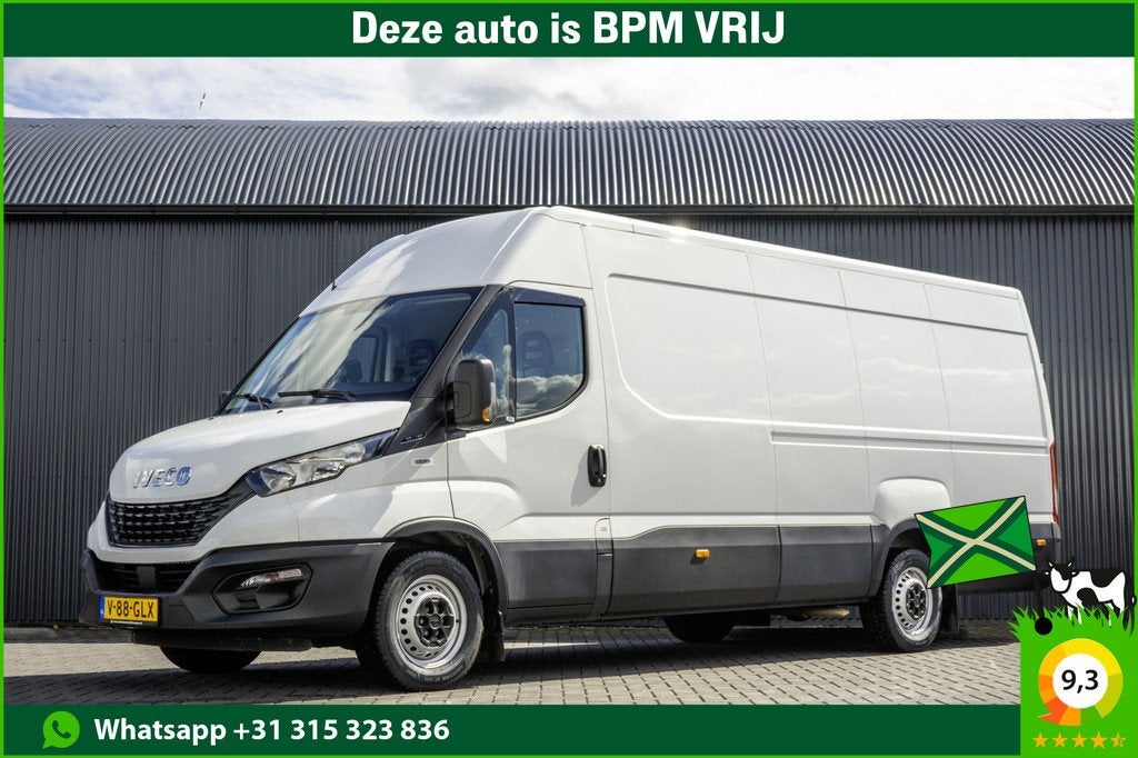 Iveco Daily *35S16V 2.3 L4H2 | Euro 6 | 157 PK | Airco | Cam, Auto's, Bestelauto's, Gebruikt, Iveco, Wit, Geïmporteerd