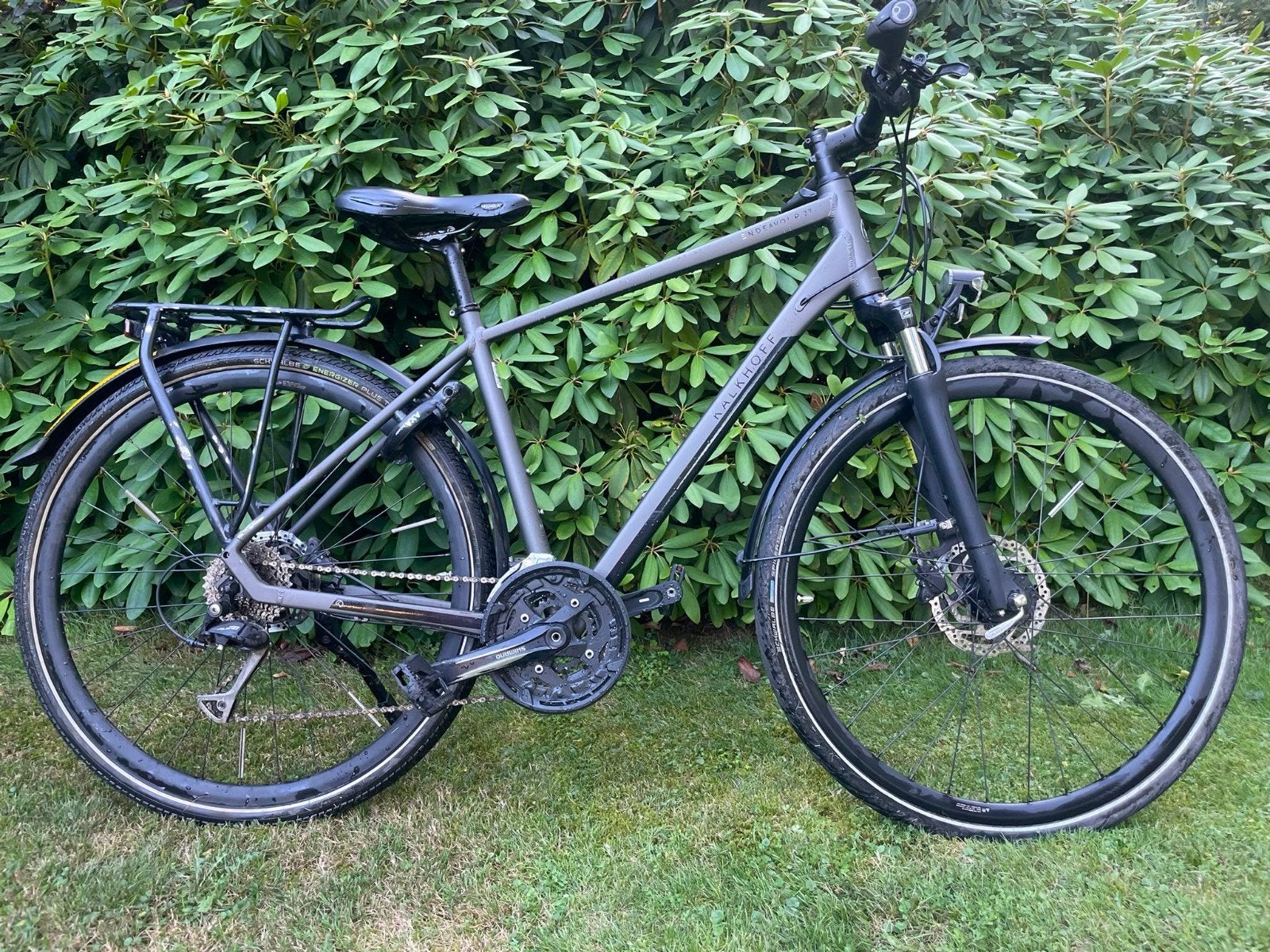 Kalkhoff Endeavour 27 schijfremmen/naafdynamo/vering, 28 inch, Gebruikt, Vering, 49 tot 53 cm