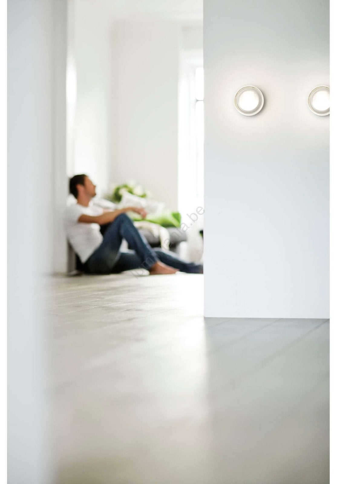 2 Philips “Glass Ring" Spots (GX53) Design Set, Ophalen of Verzenden, Nieuw, Plafondspot of Wandspot