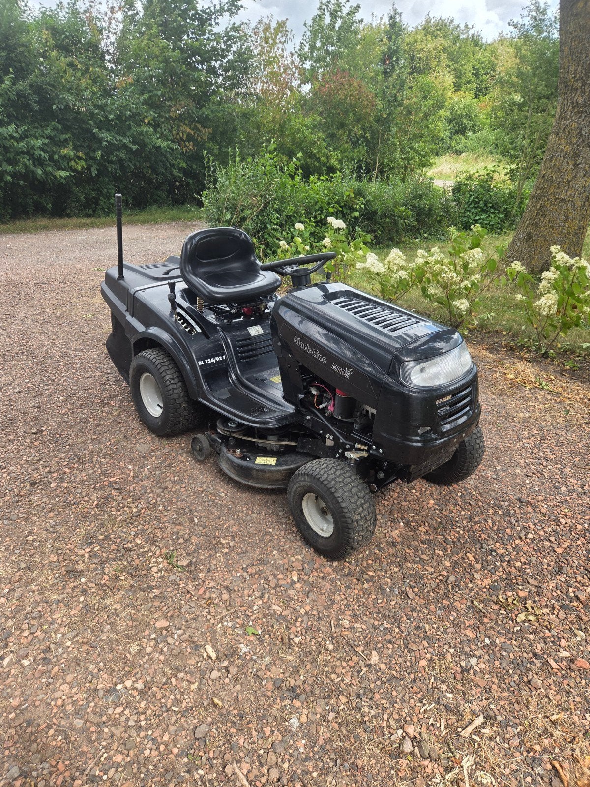 MTD Black-Line BL 125/92 T Zitmaaier - Benzine, Ophalen, Cirkelmaaier, Gebruikt, MTD Black-Line