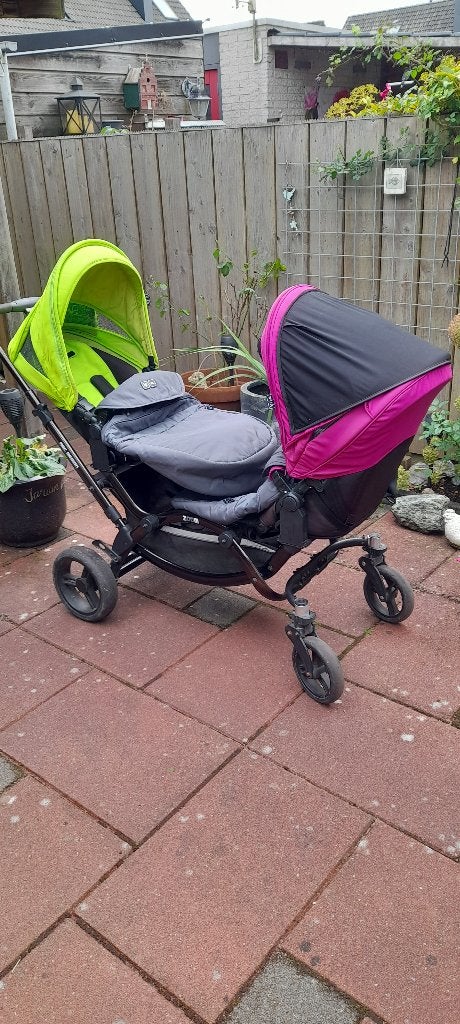 ABC Design Zoom 2 duo kinderwagen lichtgewicht, Kinderen en Baby's, Duowagen, Zo goed als nieuw, Combiwagen, Ophalen