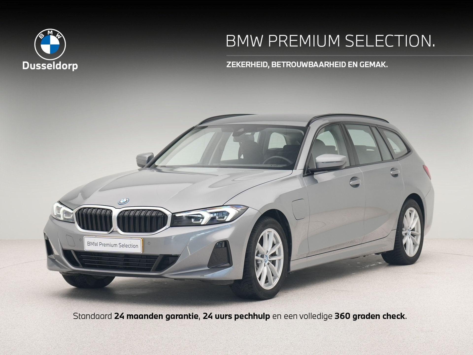 BMW 3 Serie 320e Touring Accu conditie 99% (bj 2024), Automaat, Gebruikt, Euro 6, 4 cilinders