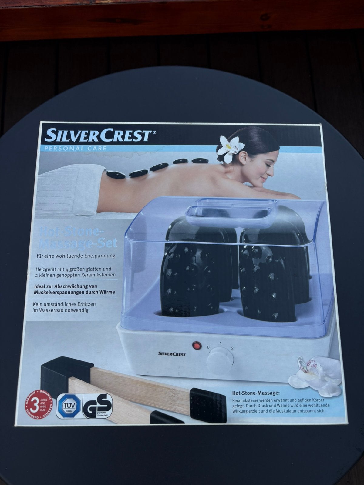 SilverCrest hot stone massageset – nieuw in doos, Ophalen of Verzenden, Nieuw