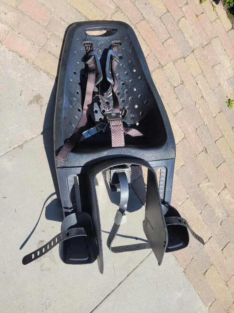 Yepp achterzitje zwart, Fietsen en Brommers, Achterzitje, Yepp, Ophalen, 15 t/m 25 kg