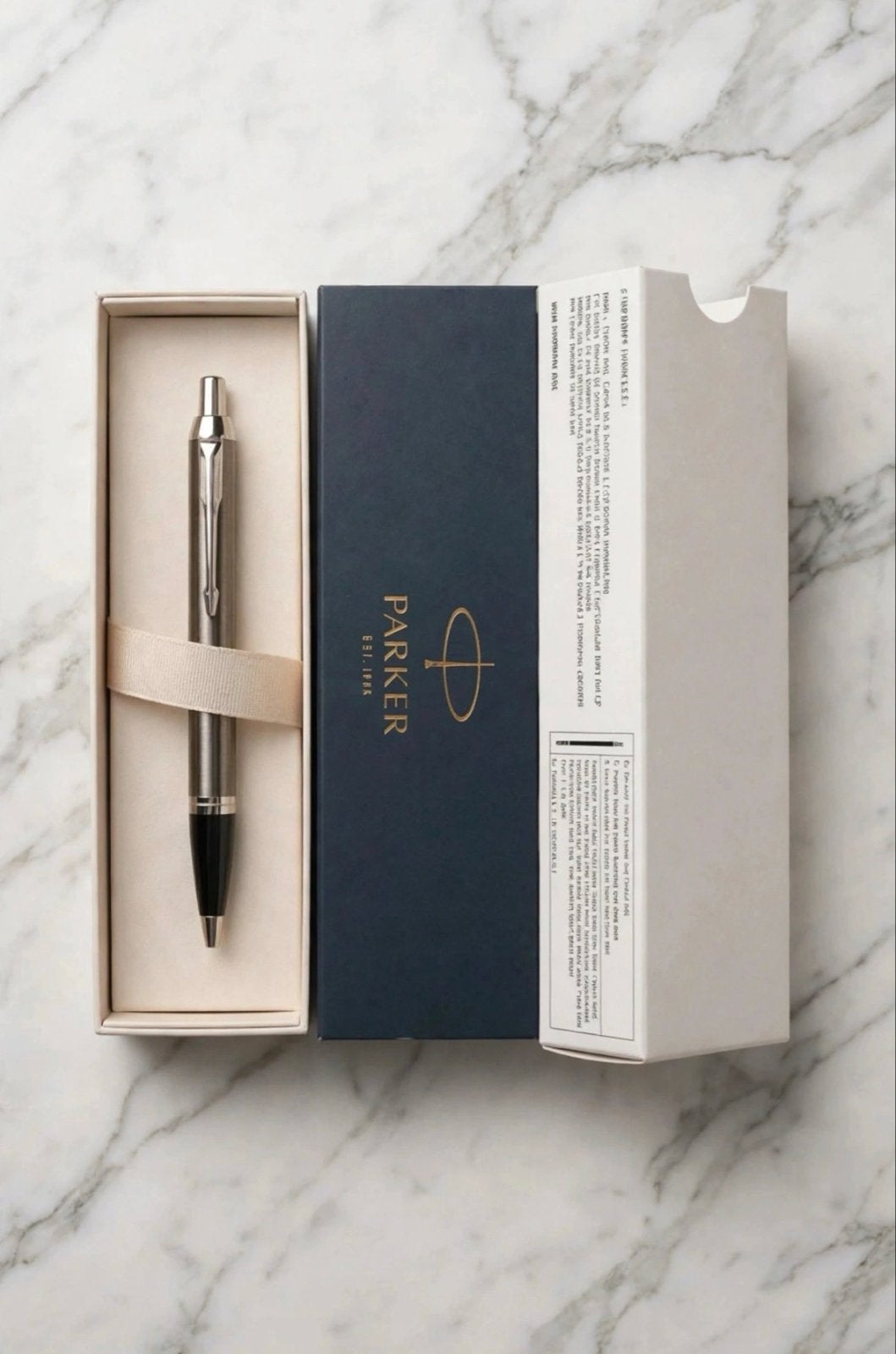PARKER IM Balpen - Stainless Steel CT - Nieuw, Ophalen of Verzenden