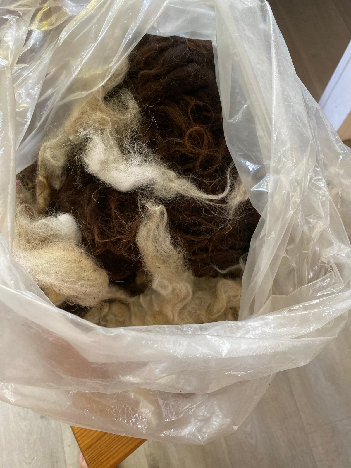 Schapenvacht compleet - Bruin en Wit, Ophalen of Verzenden, Nieuw
