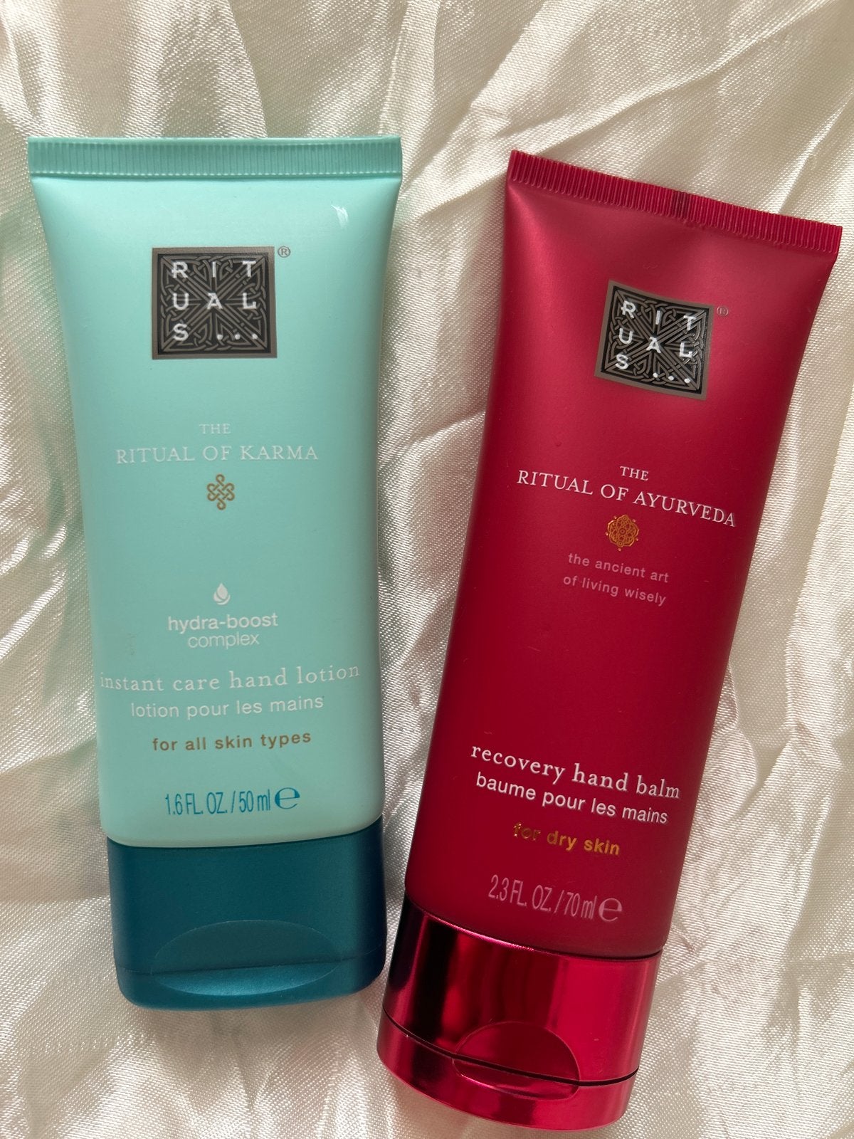Rituals Handcrèmes: Karma (50ml) & Ayurveda (70ml) - Nieuw, Ophalen, Nieuw, Bodylotion, Crème of Olie