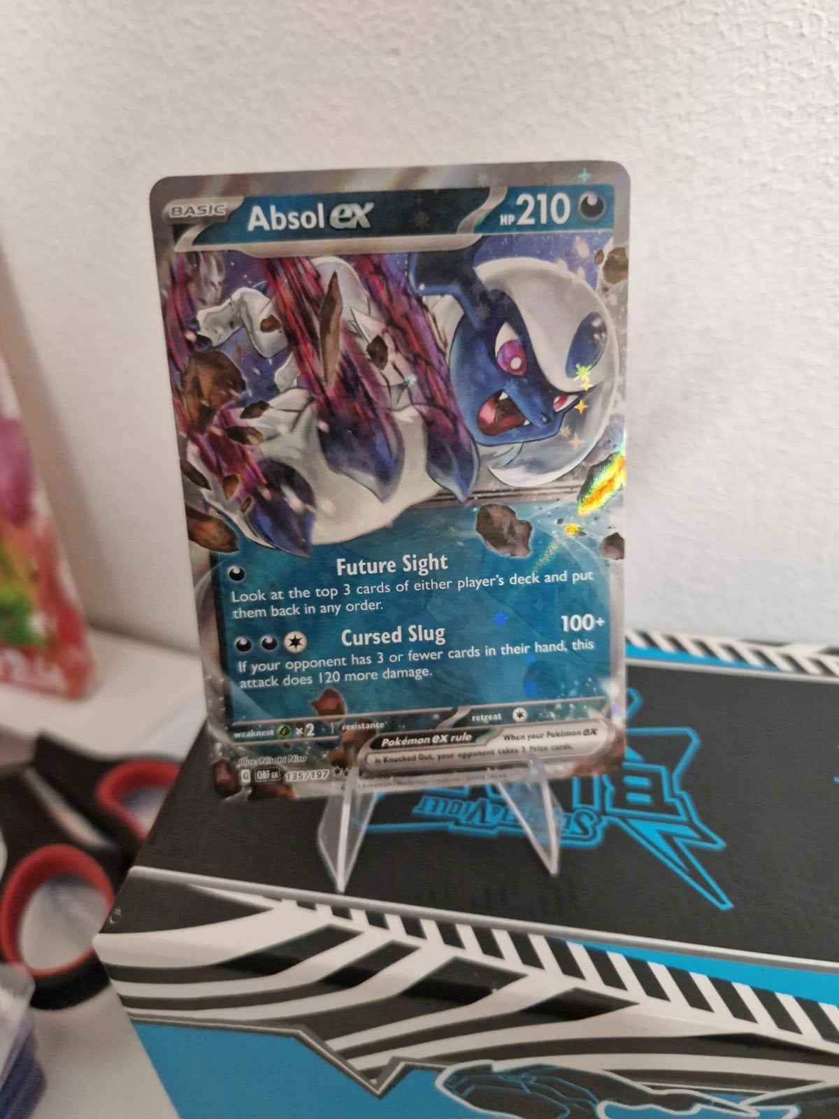 Absol ex 135/197, Ophalen of Verzenden, Zo goed als nieuw, Losse kaart, Foil
