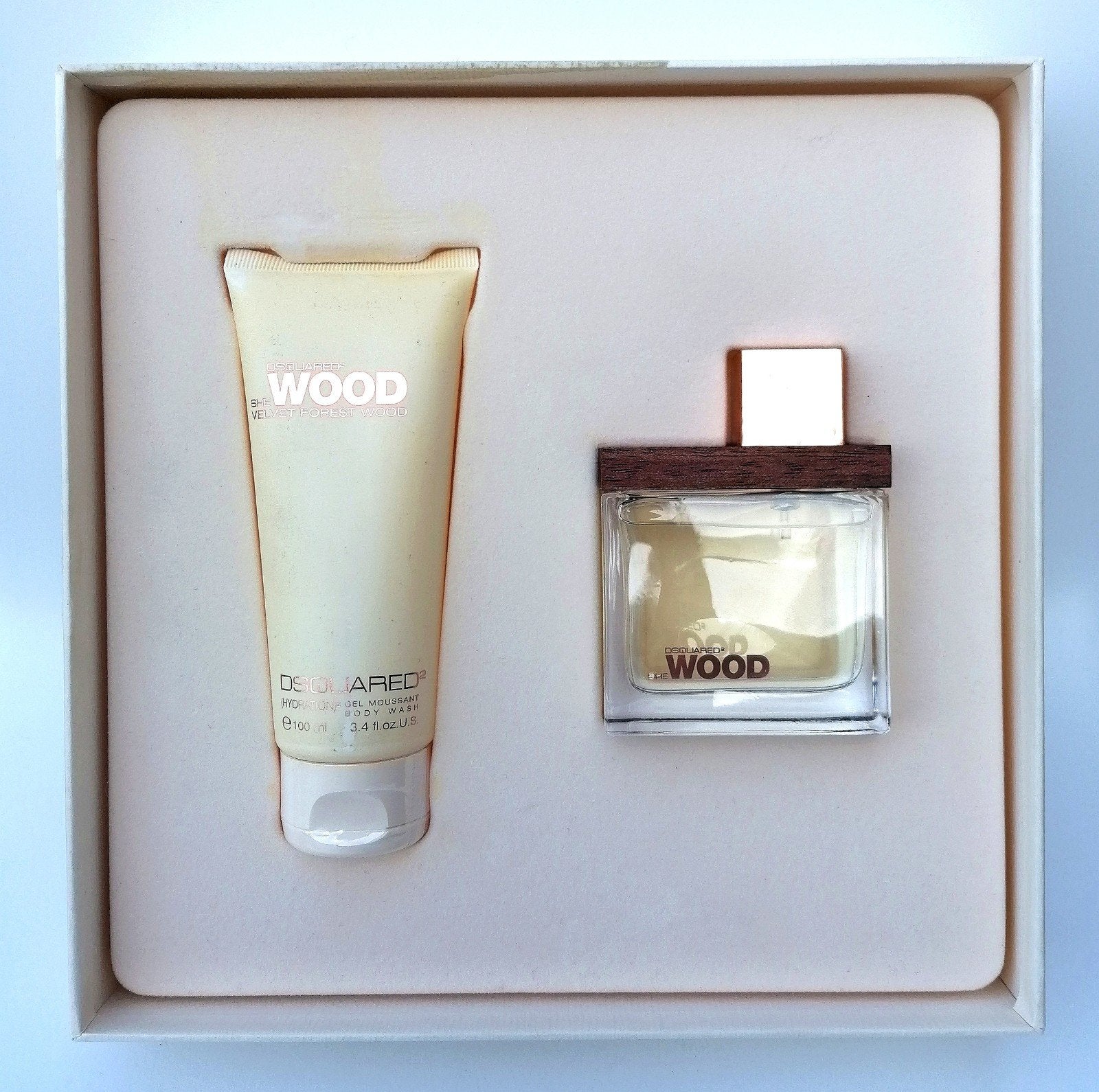 DSQUARED² She Wood Velvet Forest Wood Giftset, Ophalen of Verzenden, Nieuw