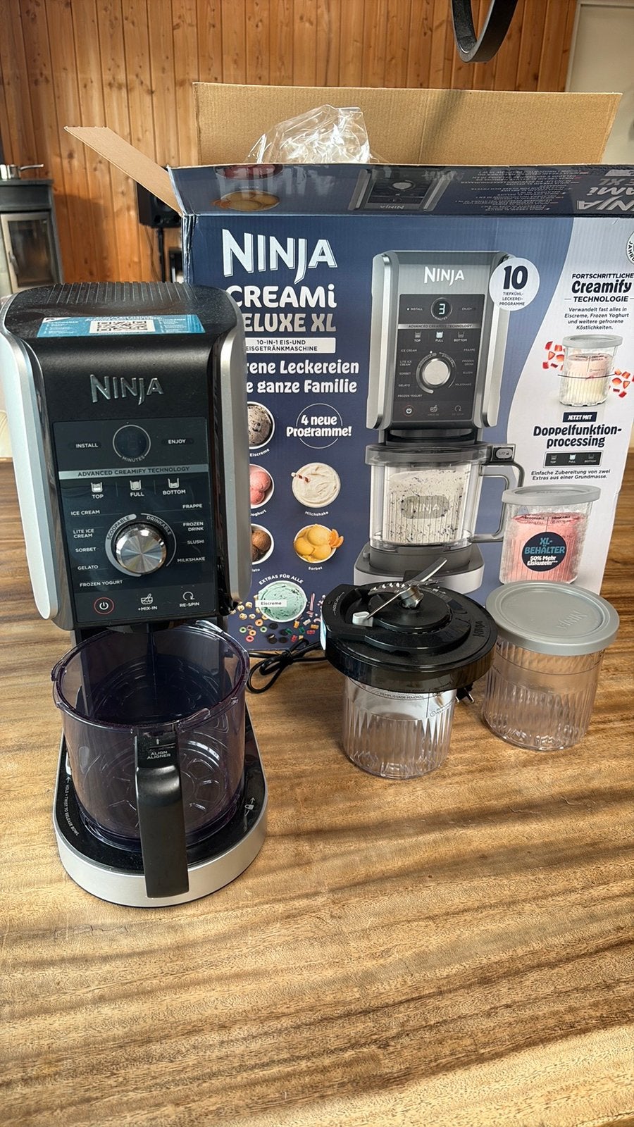 Ninja CREAMi Deluxe NIEUW, Ophalen of Verzenden, Nieuw