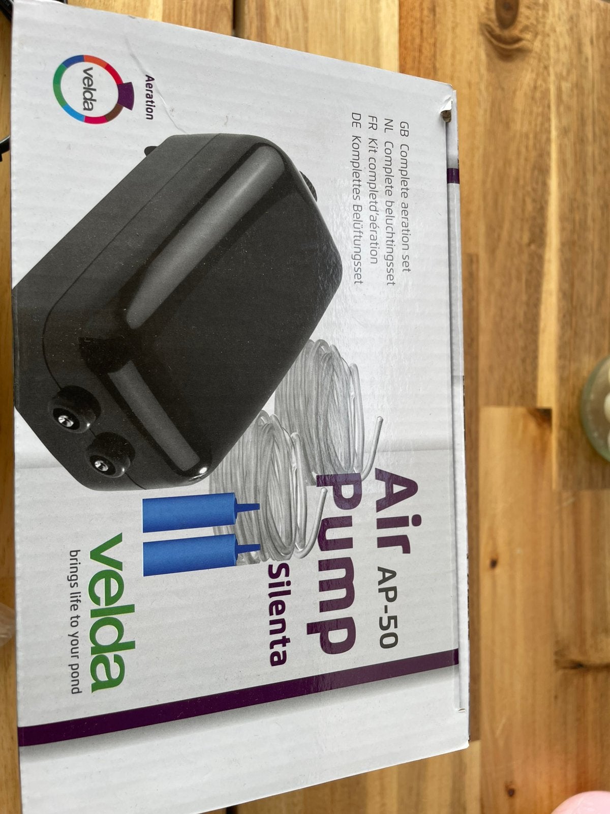 Luchtpomp vijver velda air pump AP-50, Tuin en Terras, Vijver-toebehoren, Ophalen of Verzenden, Zo goed als nieuw