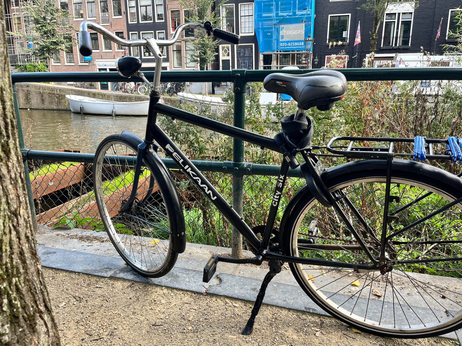 Pelikaan 28” stadsfiets / city bike – herenfiets, Fietsen en Brommers, Ophalen, Gebruikt, Terugtraprem, Overige merken