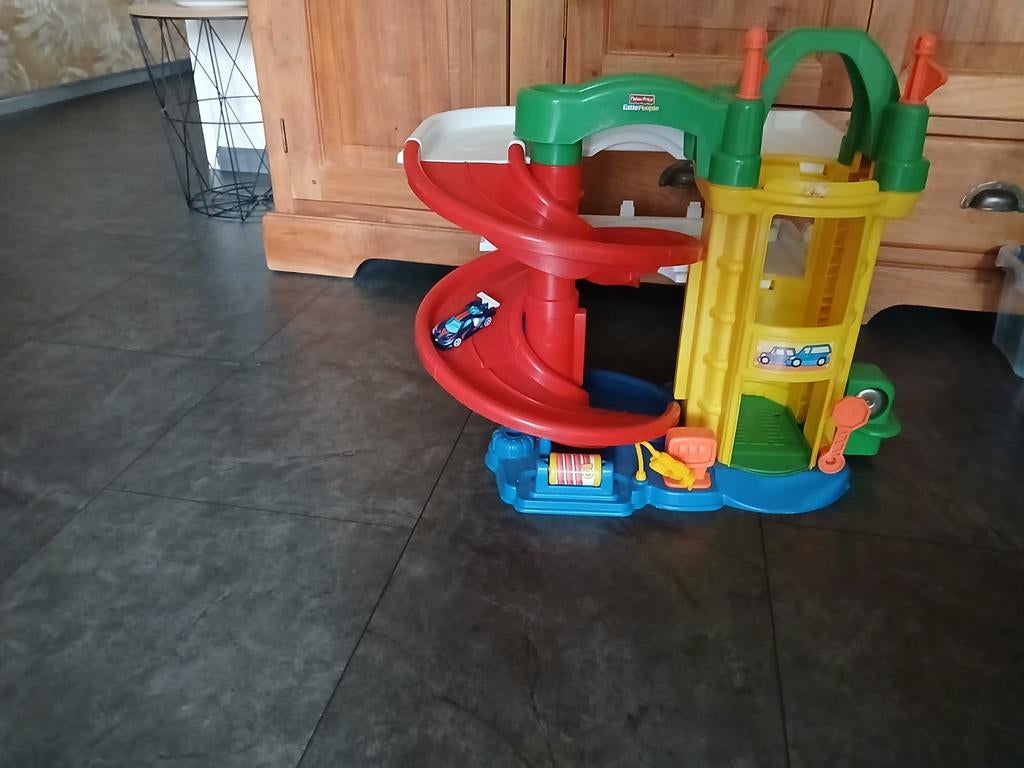 Fisher-Price Little People Garage, Ophalen of Verzenden, Gebruikt