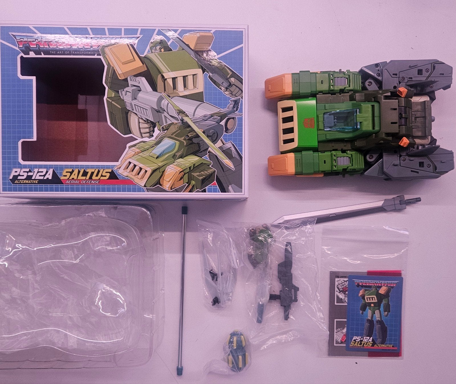 MMC Ocular Max PS-12A Saltus /Transformers MP Springer, G1, Ophalen of Verzenden, Zo goed als nieuw, Autobots