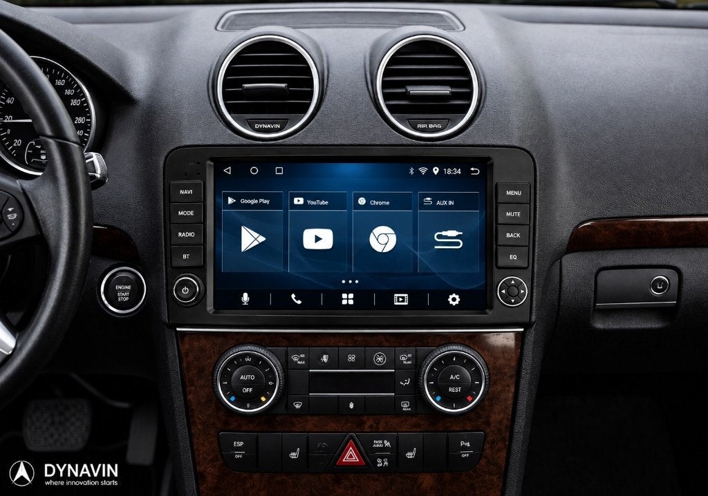 navigatie mercedes ML 2005-2010 carplay android 16 Dynavin, Ophalen of Verzenden, Dynavin, Verkoop@inbouwnavigatie.com, Oberonweg 262 3208pg