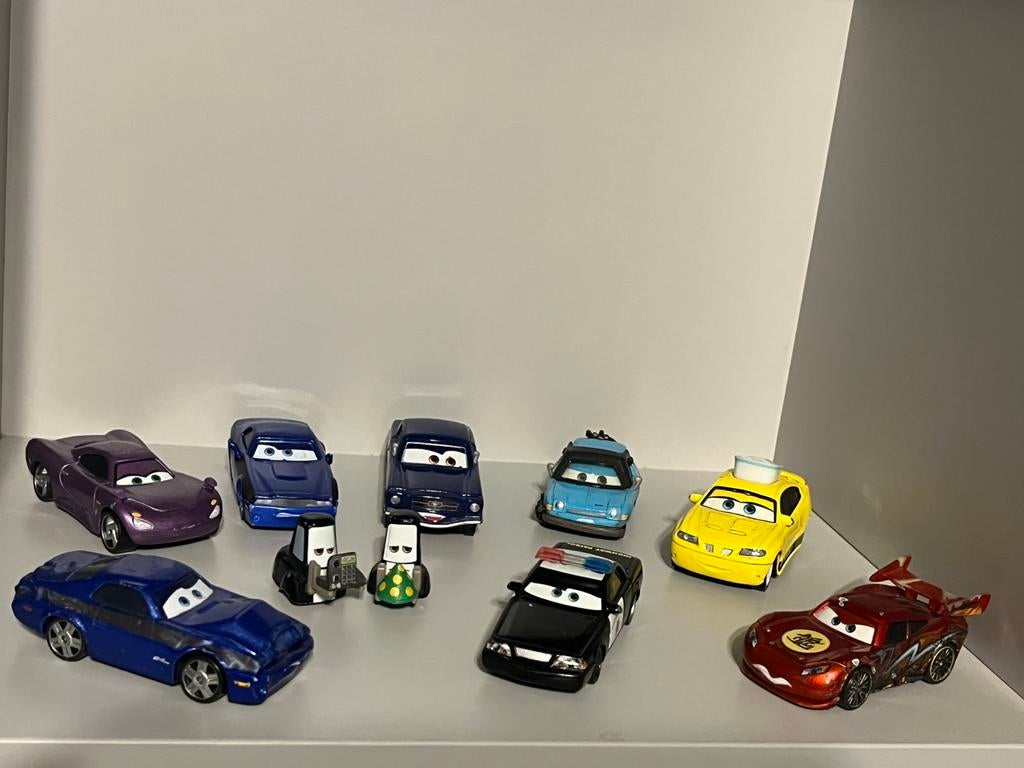 Disney pixar cars verzameling - 10 auto’s, Ophalen of Verzenden, Gebruikt