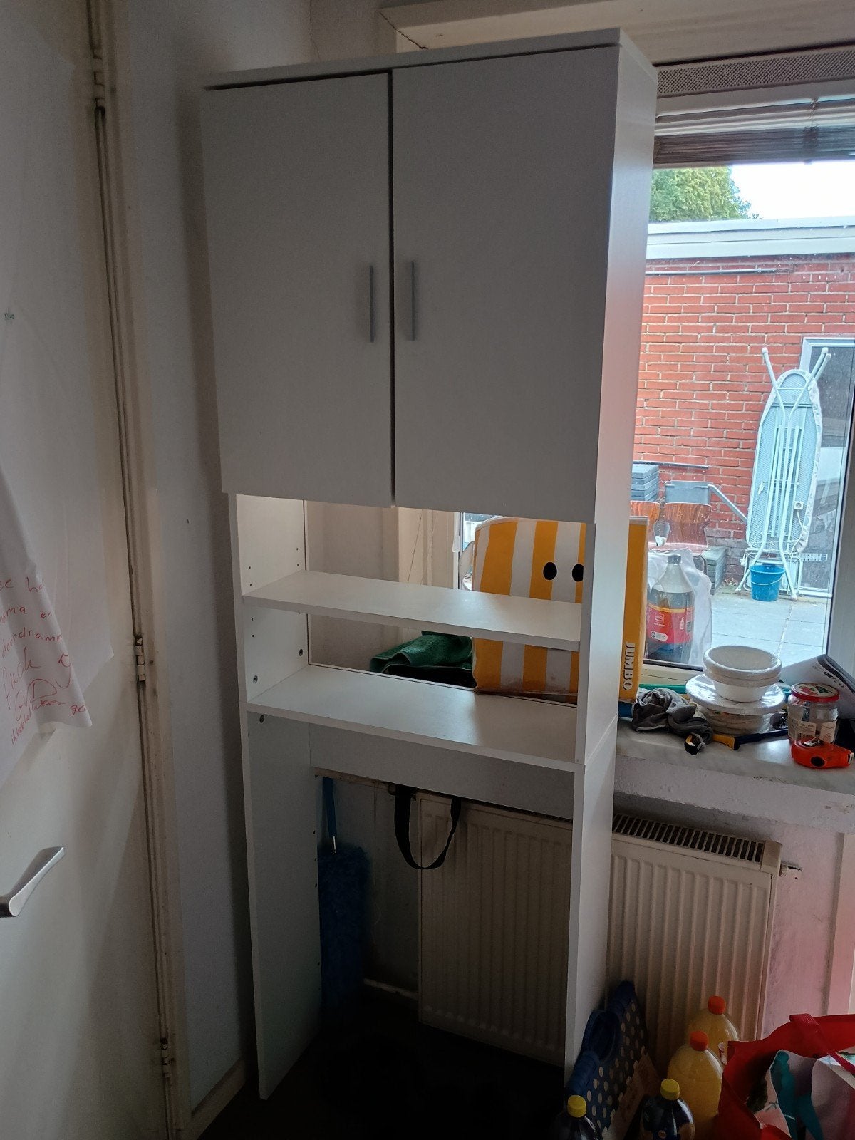 Mooie wasmachinekast, 2 jaar oud, overbodig door verbouwing, Ophalen, Zo goed als nieuw
