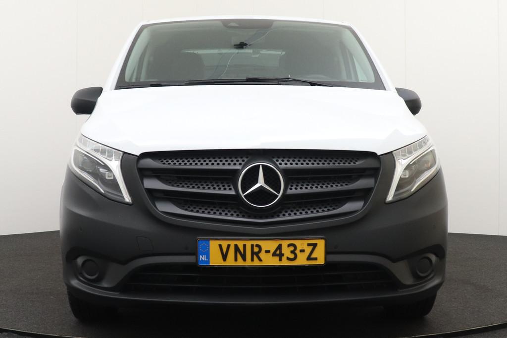Mercedes-Benz Vito 114 136 PK Aut. CDI Lang Carplay Navi Cli, Auto's, Bestelauto's, Automaat, Gebruikt, 4 cilinders, Wit
