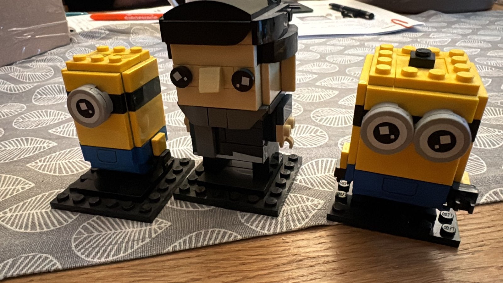 Lego Brickheadz Gru, Stuart & Otto - 40420 (zonder doos/hand, Ophalen of Verzenden, Zo goed als nieuw, Lego, BrickHeadz