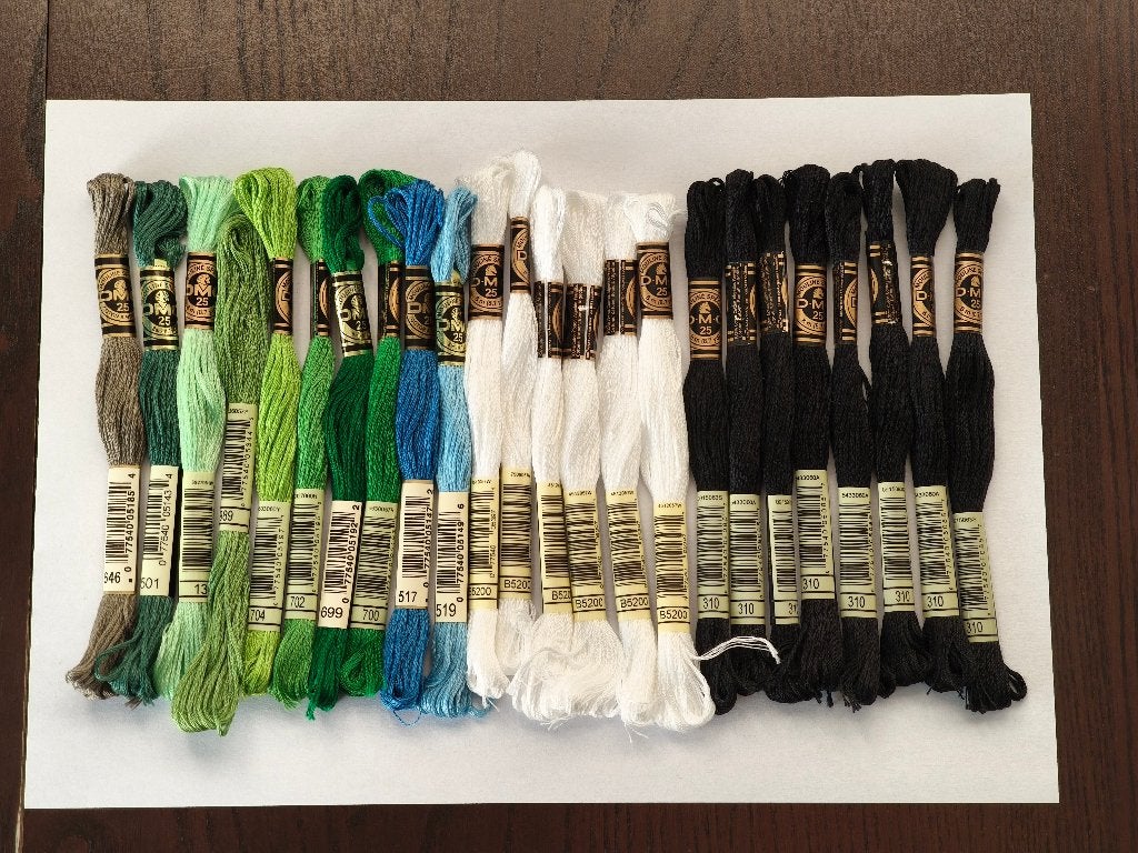DMC / Gamma / Søstrene Grene mouline borduurgaren, Ophalen of Verzenden, Nieuw, Handborduren, Borduurgaren of Zijde