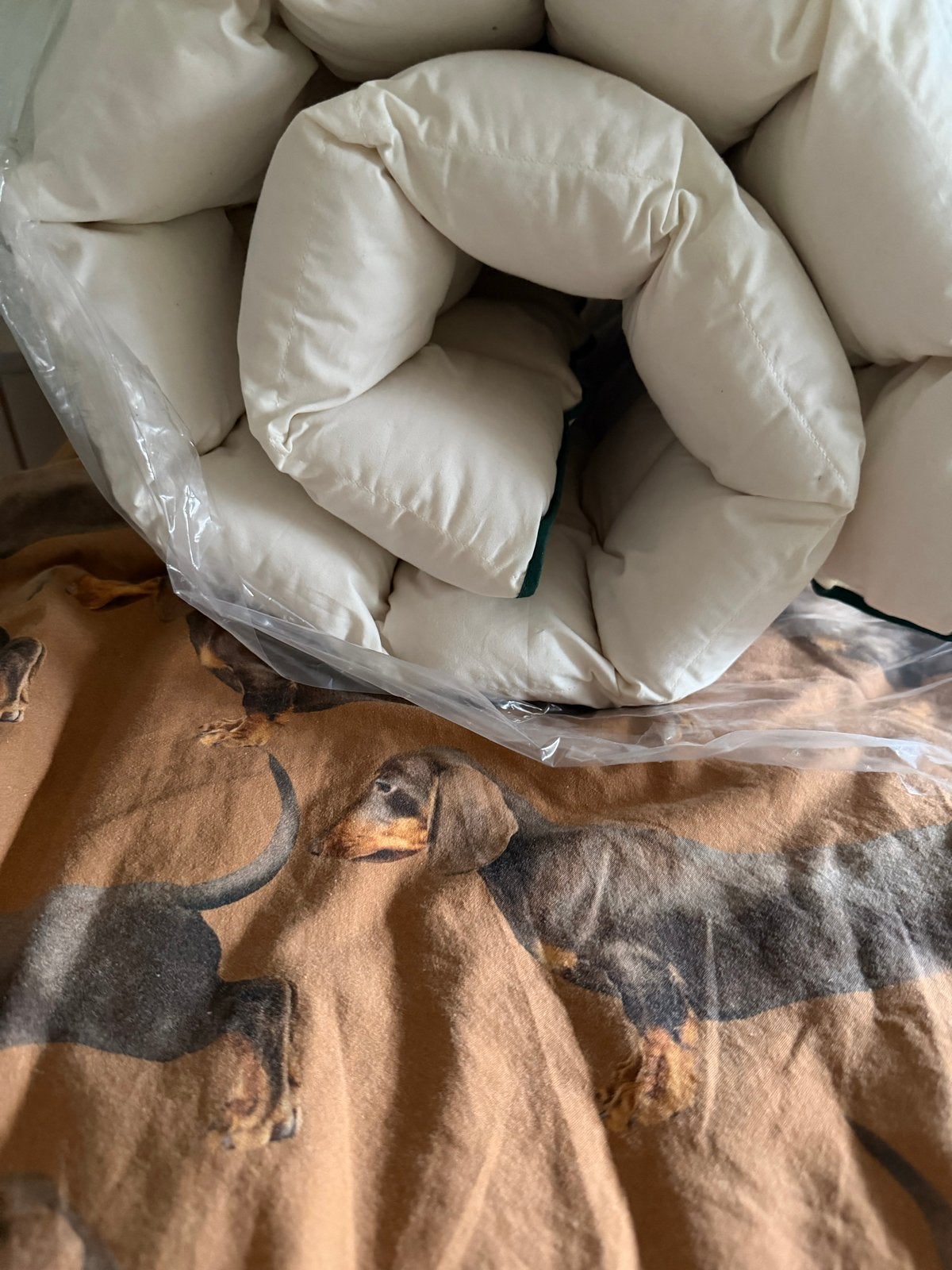 COCOON Junior Dekbed 120x150 cm - 100% Biologisch Katoen, Jongetje of Meisje, Wit, Nieuw, Ophalen of Verzenden