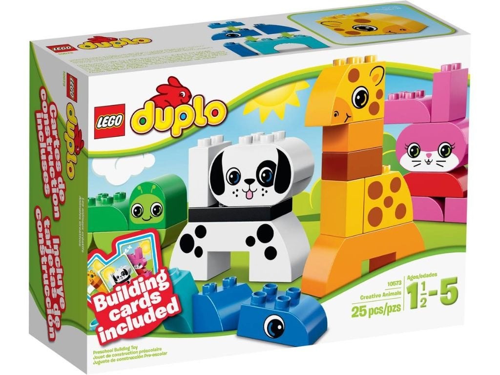 Duplo Creatieve dieren 10573, Ophalen, Zo goed als nieuw, Compleet, Duplo