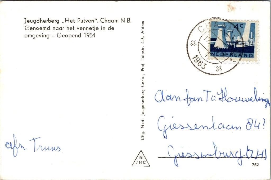 Chaam - 11 ansichtkaarten, Verzenden, 1960 tot 1980, Gelopen, Noord-Brabant