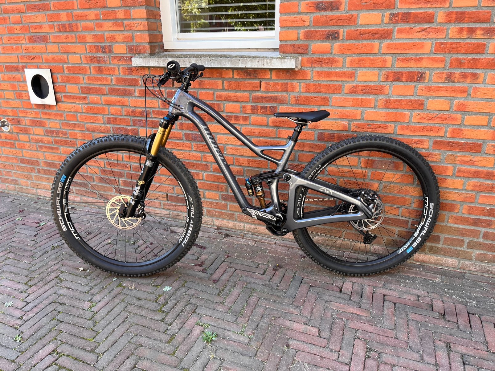 Niner jet 9 RDO 3-star maat M (een keer gebruikt), Fully, Nieuw, Schijfrem, Ophalen
