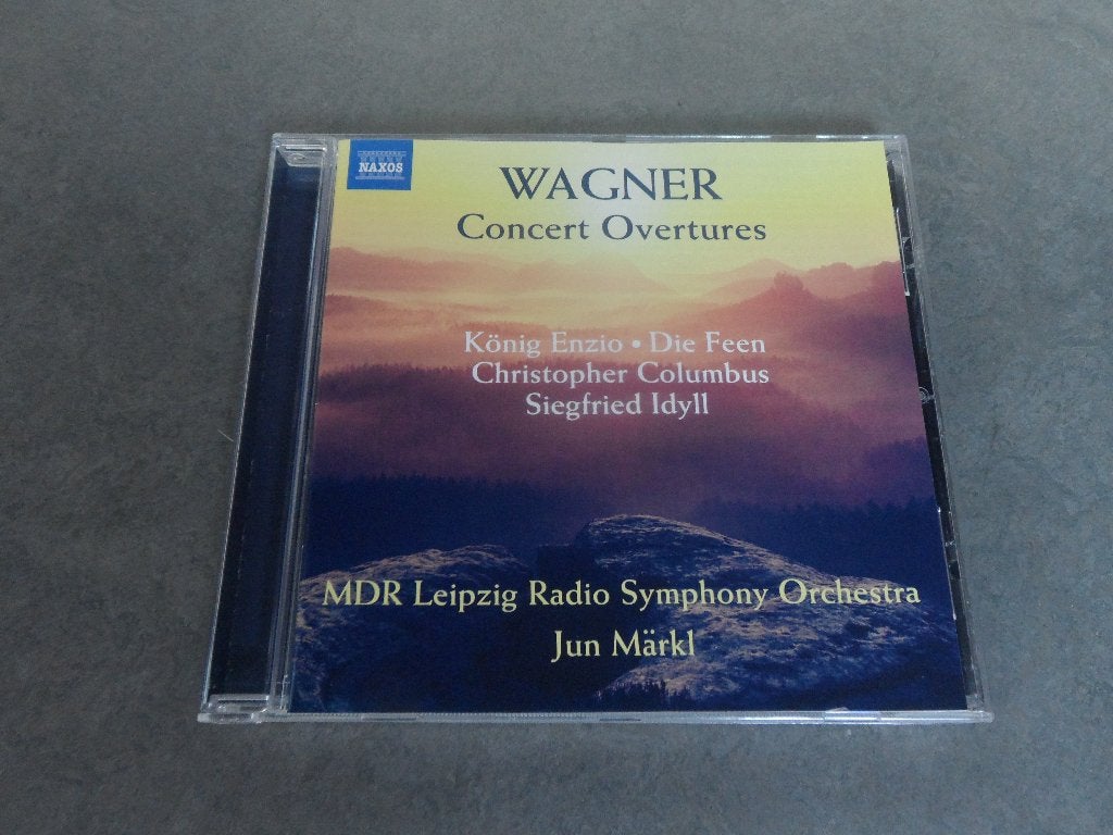 Wagner, MDR Leipzig Sym. Jun Märkl / Concert Ouvertures - CD, Verzenden, Gebruikt, Overige typen