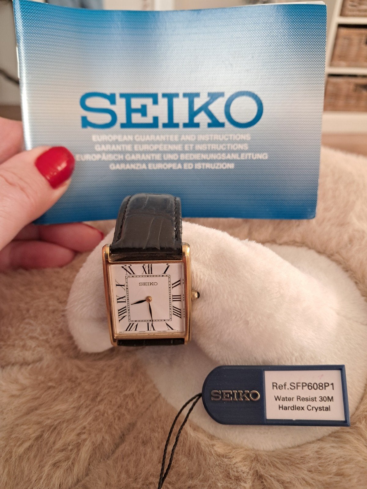 mooi seiko horloge uit SFP608p1 bandje niet orgineel wel lee, Sieraden, Tassen en Uiterlijk, Horloges | Dames, Leer, Verzenden