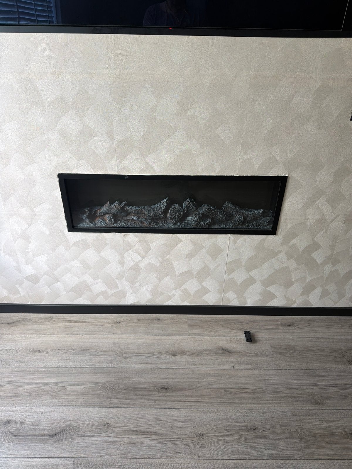 Moderne Inbouw Openhaard - Elektrisch, Ophalen, Gebruikt, Inbouwhaard, Elektrische haard