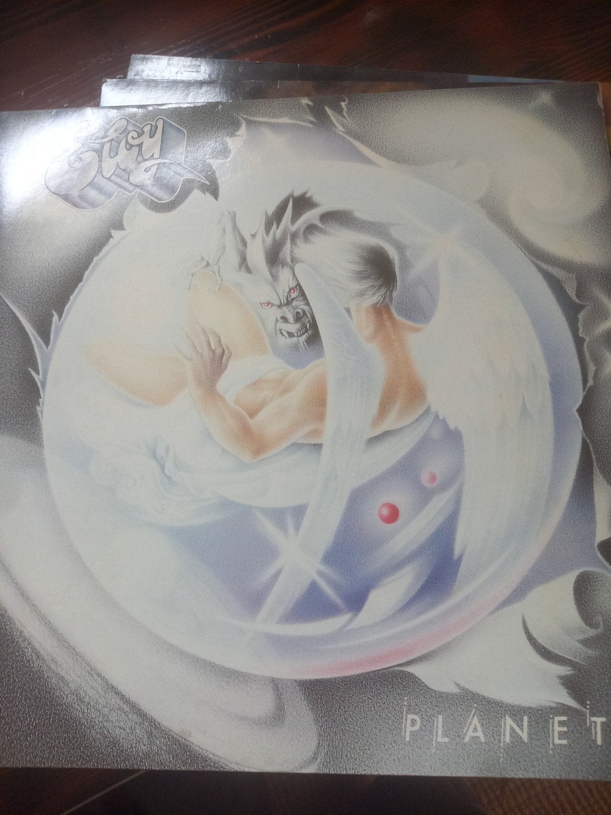 Eloy - Planets LP (1981) - Progressive Rock Vinyl, LP, Ophalen of Verzenden, Progressive Rock, Gebruikt