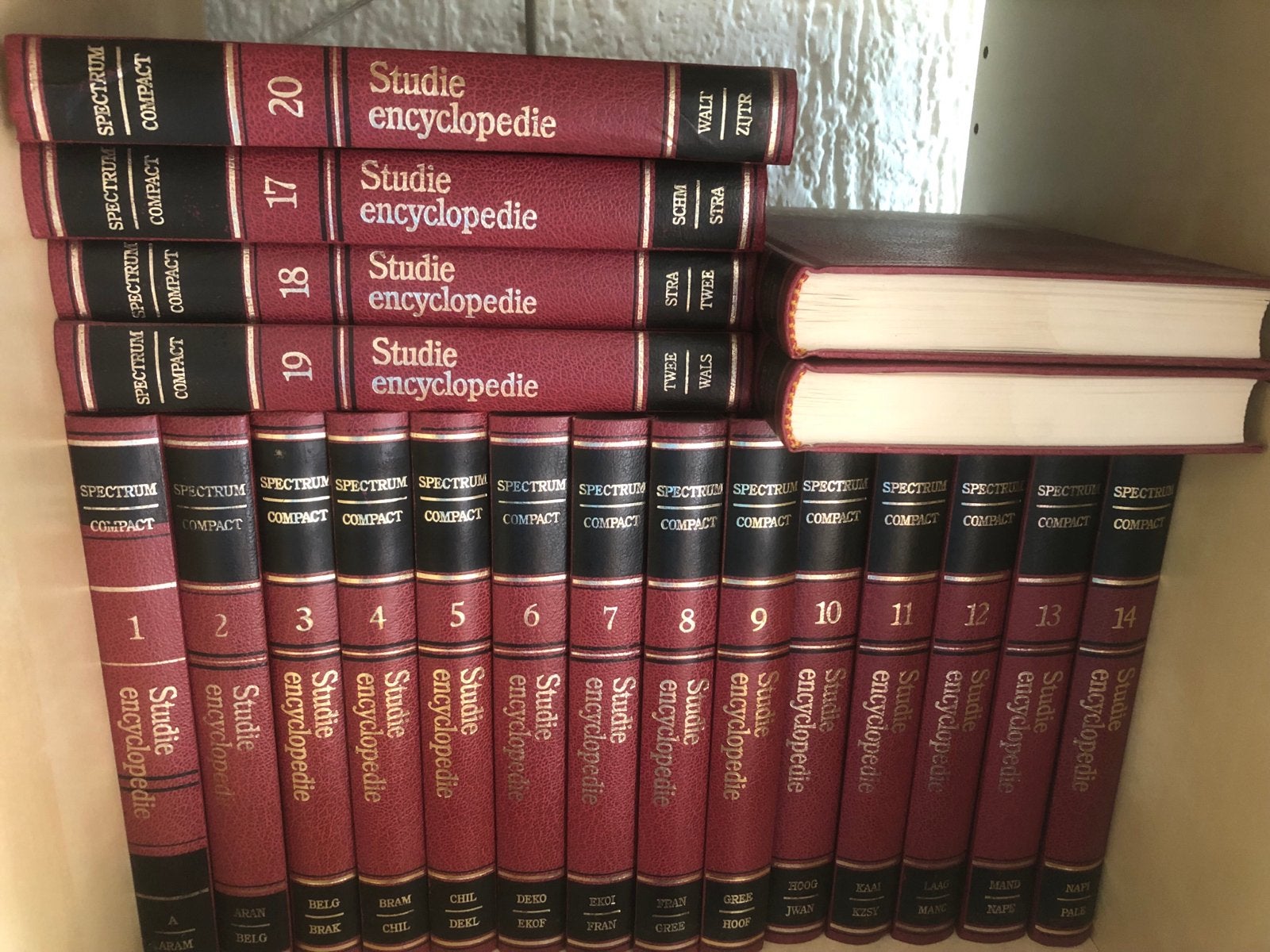 20 Delige Studie Encyclopedie Spectrum Compact Encyclopedie, Boeken, Encyclopedieën, Ophalen of Verzenden, Gelezen, Algemeen, Complete serie