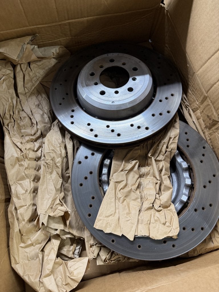 Set voorzijde remklauwen en remschijven BMW M3 e92 e90, Auto-onderdelen, Remmen en Aandrijving, Ophalen, Gebruikt, BMW