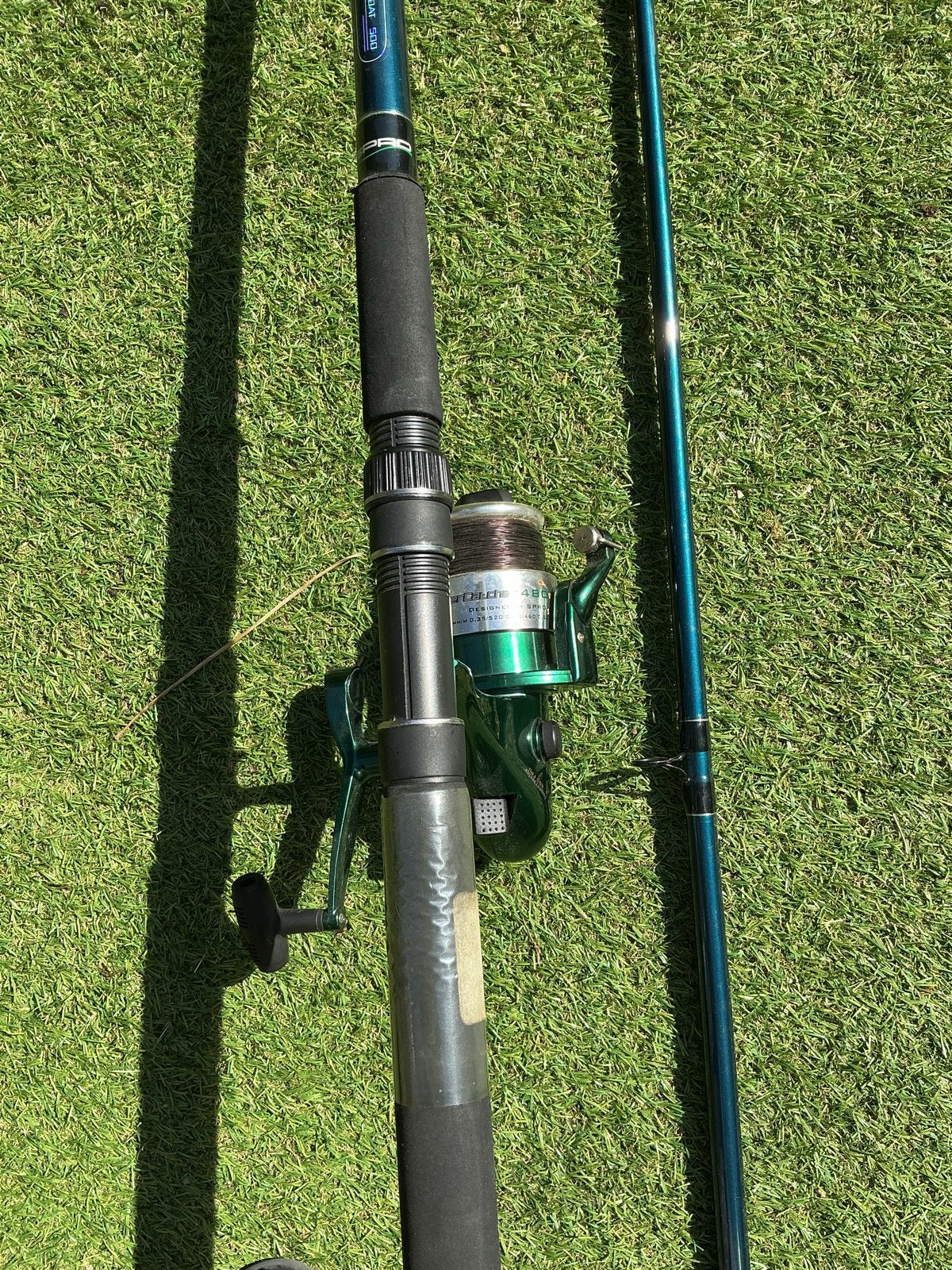 PRION Boat 500 hengel met SPRO werpmolen, Ophalen, Gebruikt, Complete hengel