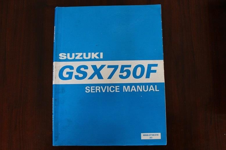 Suzuki GSX750F 1998 motorcycle service manual GSX 750 FW, Motoren, Handleidingen en Instructieboekjes, Ophalen of Verzenden, Suzuki