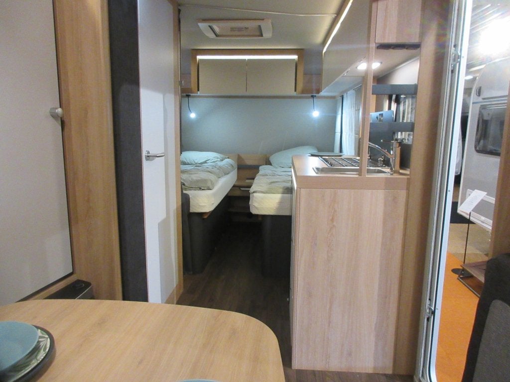 Knaus Sport Platinum 500 EU NIEUW 2027 MODEL, Serviceluik, Rondzit, 2 aparte bedden, Knaus