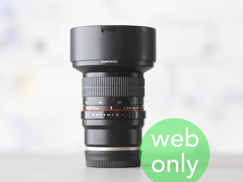 Samyang 14mm f/2.8 ED AS IF UMC (Sony E) - 1 jaar garantie!, Audio, Tv en Foto, Sony E-mount, -, Verzenden, Samyang