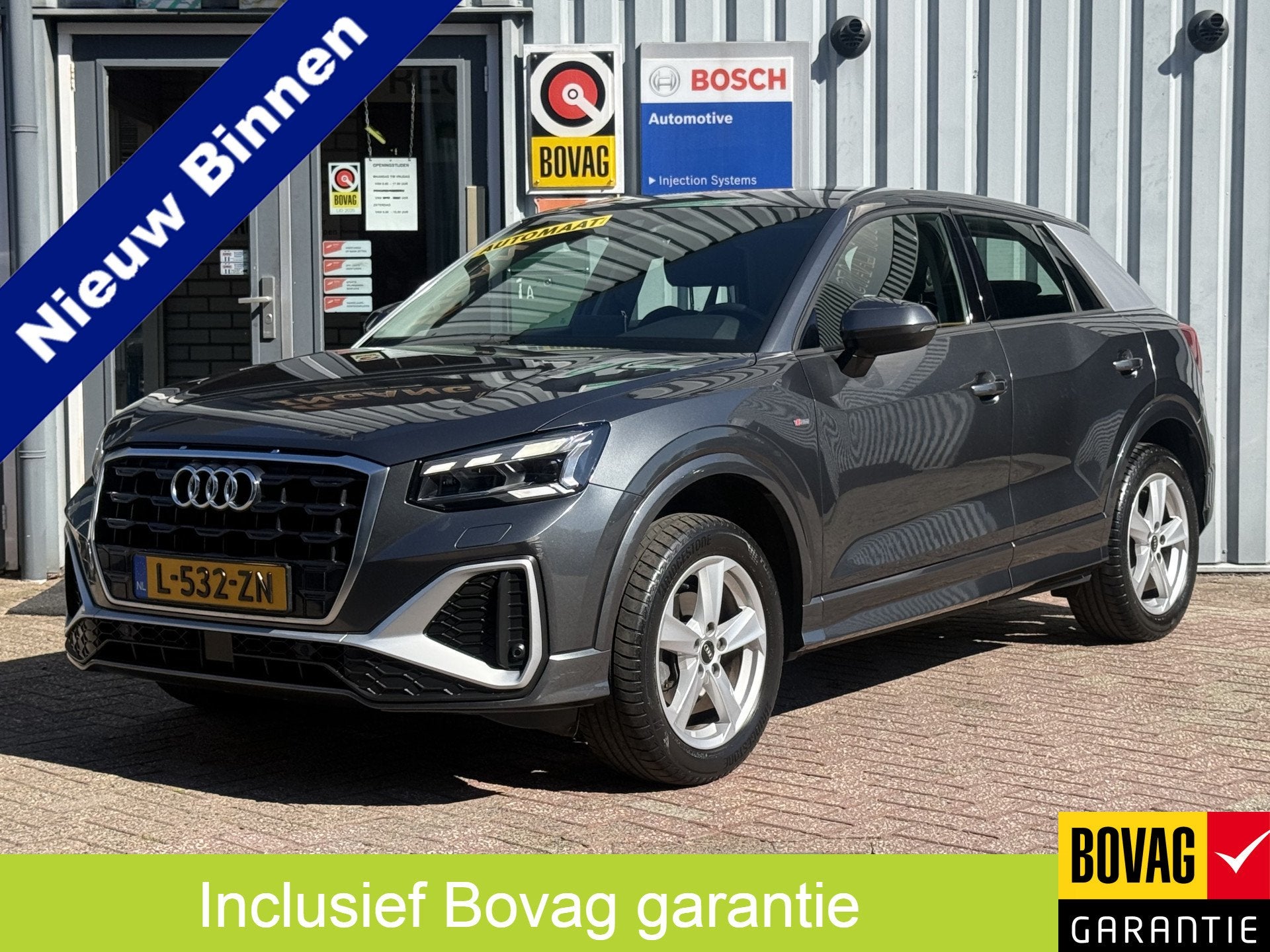 Audi Q2 35 TFSI S Edition | AUTOMAAT | 1E EIG | CAMERA | NAV, Auto's, Stof, 4 cilinders, 150 pk, Automatische klimaatregeling