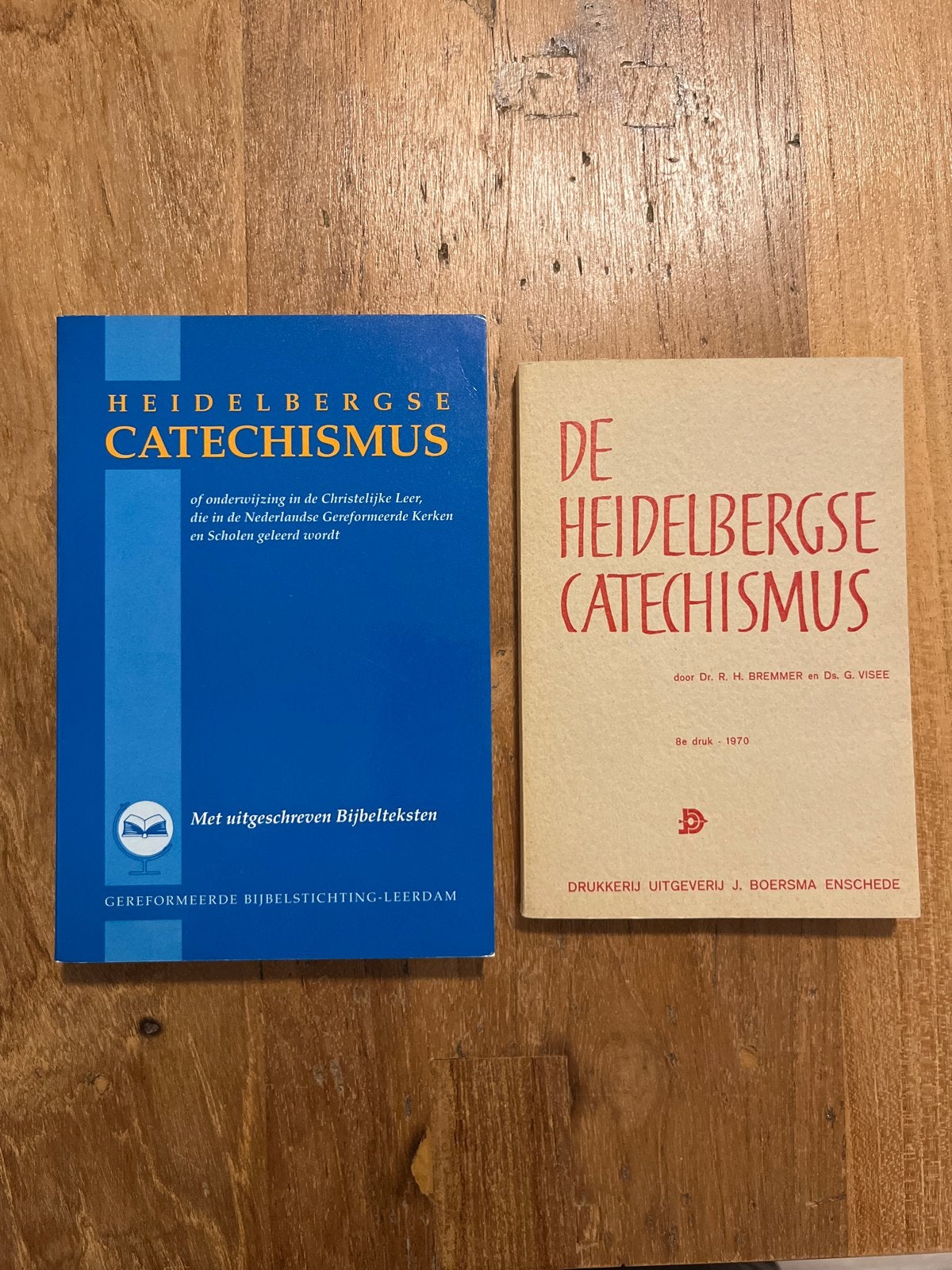 Heidelbergse Catechismus - 2 edities, Boeken, Ophalen of Verzenden, Gelezen, Christendom | Protestants