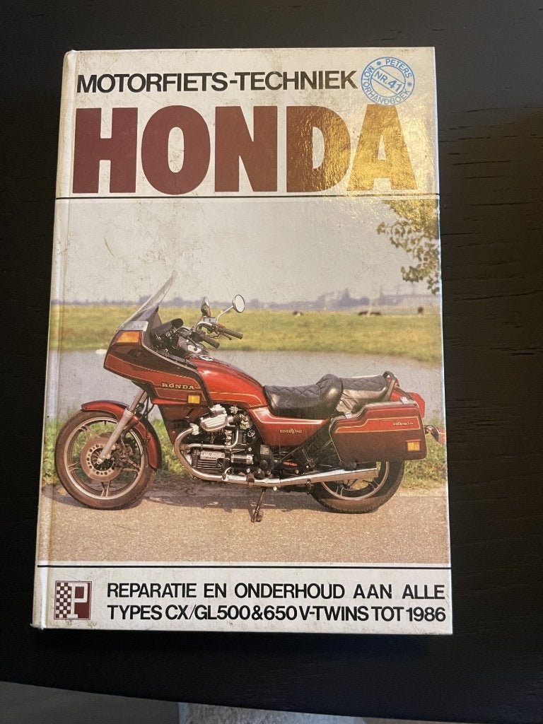 werkplaatshandboek HONDA CX GL 500 650; 17,95 euro;, Motoren, Ophalen of Verzenden, Honda