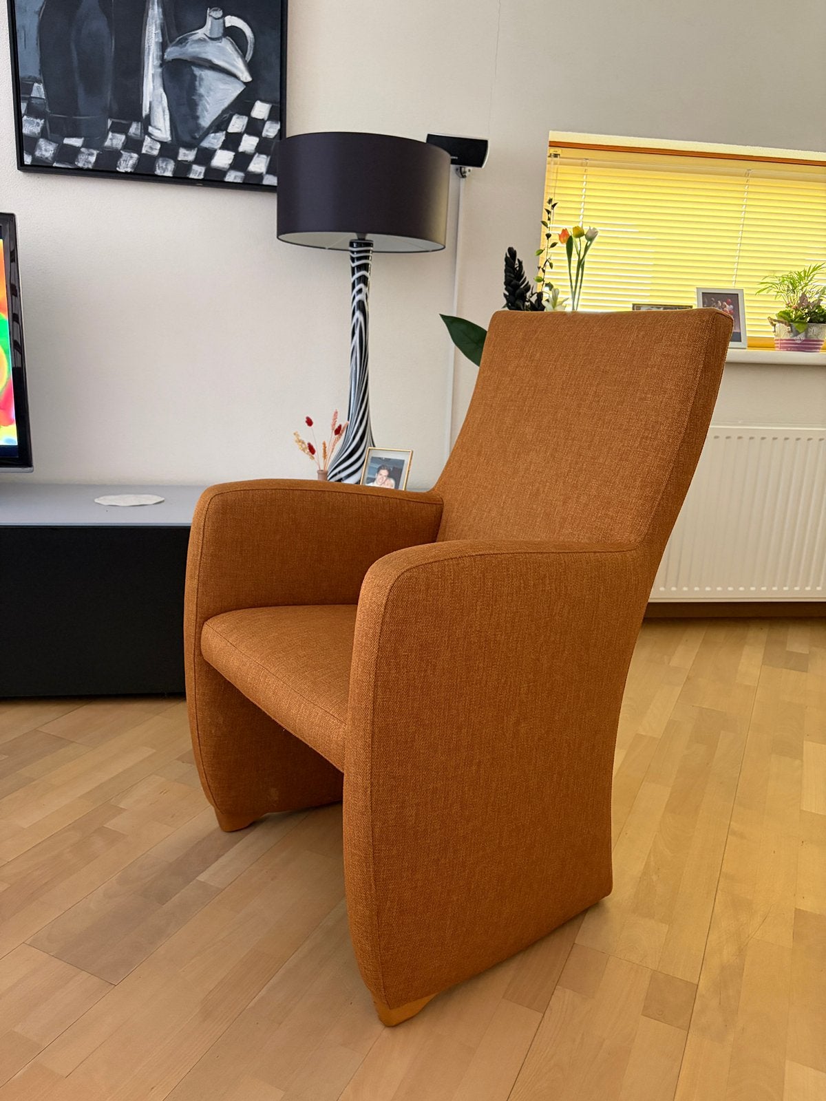 Leolux stoelen, opnieuw bekleed, Ophalen, Minder dan 75 cm, Zo goed als nieuw, Stof