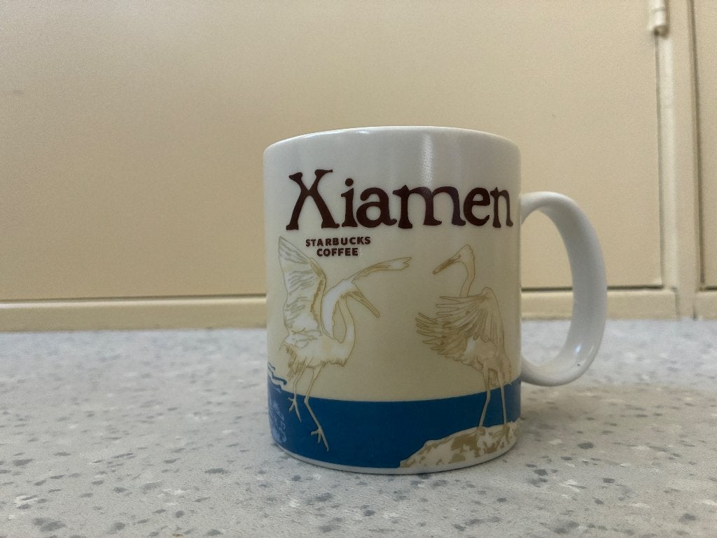 Starbucks Xiamen mok – Global Icon Series 473 ml, Ophalen, Gebruikt, Keramiek, Overige stijlen