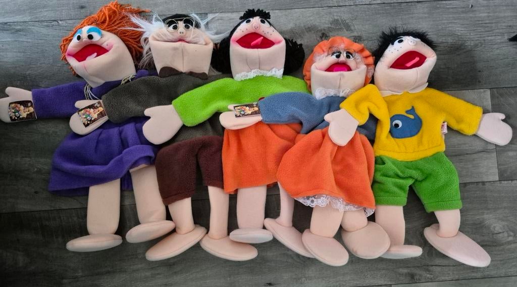 Set van 5 therapeutische handpoppen, Ophalen, Nieuw, Overige typen