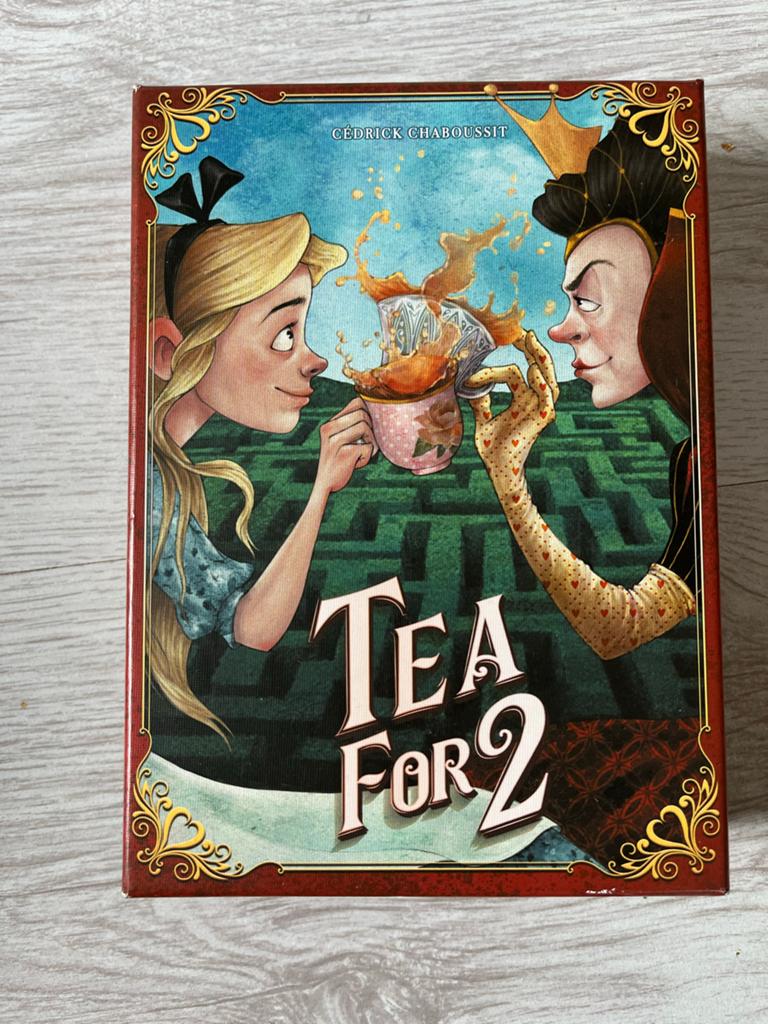 Tea for Two - Alice in Wonderland spel, Een of twee spelers, Ophalen of Verzenden, Zo goed als nieuw