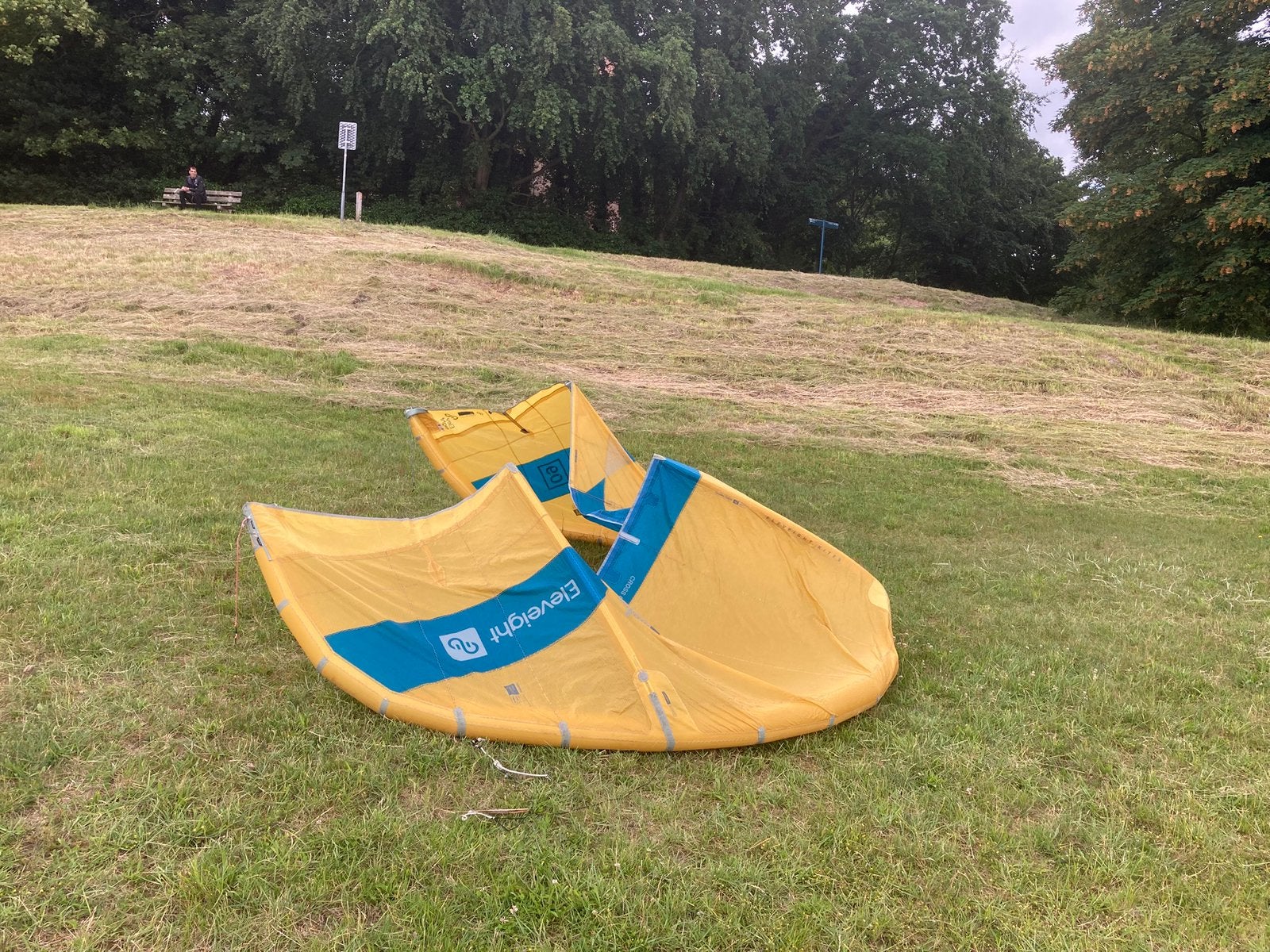 Eleveight RS 9m kite, Gebruikt, 9 m², Geen board, Ophalen of Verzenden