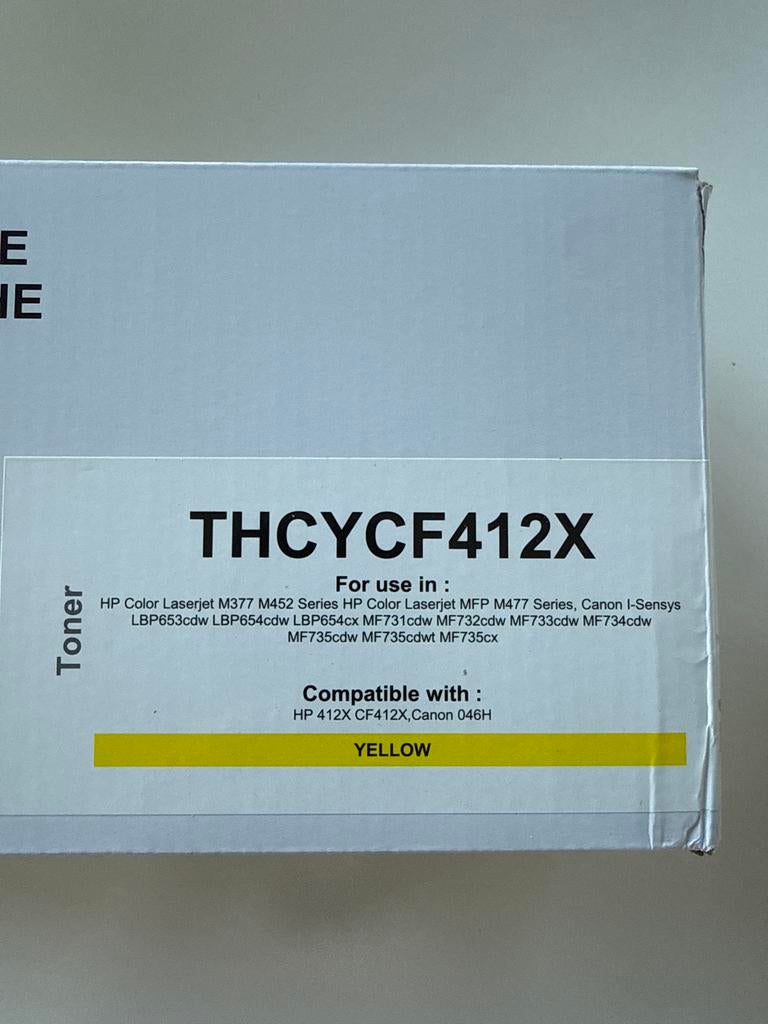 Compatible Toner Cartridge - HP 412X, Canon 046H, Computers en Software, Printerbenodigdheden, Nieuw, Toner, Ophalen of Verzenden